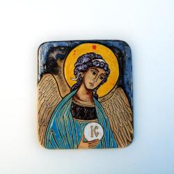 Beata Kmieć,anioł stróż,ikona,ceramika - Ceramika i szkło - Wyposażenie wnętrz