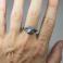 Pierścionki pierścionek gałązkowy,kamień księżycowy,markiza