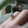 Pierścionki pierścionek srebro rubin klasyka oksyda