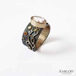 wyjątkowy kamień,elegancki,zaręczyny - Pierścionki - Biżuteria