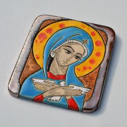 Beata Kmieć,ikona ceramiczna,ikona,ceramika - Ceramika i szkło - Wyposażenie wnętrz