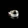 Pierścionki pierścionek z ranatem oryginalny,nietypowy