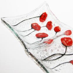 szklana miseczka na przekąski oryginalny prezent - Ceramika i szkło - Wyposażenie wnętrz