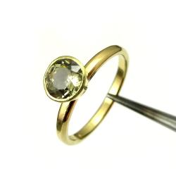 zultanite w złocie,Ekskluzywny pierścionek,złoto - Pierścionki - Biżuteria