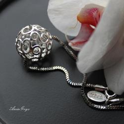 elegancka bransoletka,ażurowa kula,romantyczna - Bransoletki - Biżuteria