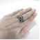 Pierścionki zielony onyks,ekskluzywny,pierścionek,litori