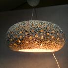 Ceramika i szkło lampa
