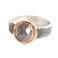 Pierścionki pierścionek z diamentem,fakturowana obrączka
