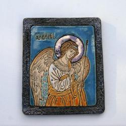 Beata Kmieć,ikona,ceramika,obraz,Archanioł - Obrazy - Wyposażenie wnętrz