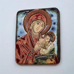 Beata Kmieć,ikona ceramiczna,obraz,ceramika - Obrazy - Wyposażenie wnętrz