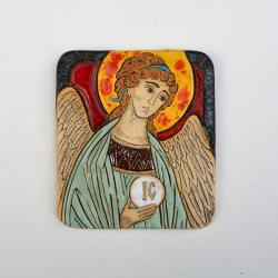 Beata Kmieć,Anioł Stróż,Anioł,ikona,obraz - Ceramika i szkło - Wyposażenie wnętrz