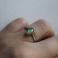 Pierścionki pierścionek srebro opal klasyka oksyda