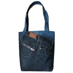 dżinsowa torba,jeansowa torba,boho bag,blue - Na ramię - Torebki