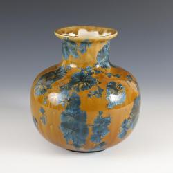 wazon ceramiczny,szkliwo krystaliczne,ceramika - Ceramika i szkło - Wyposażenie wnętrz