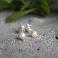Kolczyki malutkie,klasyczne,delikatne,perły,srebro