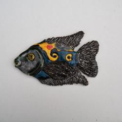 Beata Kmieć,ryba ceramiczna,dekor, - Ceramika i szkło - Wyposażenie wnętrz