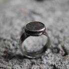 Pierścionki pierścionek srebro antyk klasyka oksyda