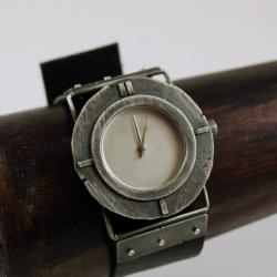 srebrny zegarek - Inne - Biżuteria