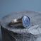 Pierścionki pierścionek srebro opal klasyka minimalizm