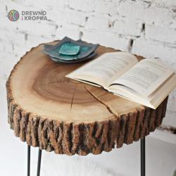 jesion,stolik plaster,stół,z drewna,rustykalny - Inne - Wyposażenie wnętrz