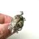 Pierścionki srebrny pierścionek,żółw,jaspis żółwi