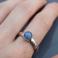 Pierścionki kyanit,srebrny pierścionek,delikatny pierścionek
