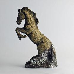 koń,lewada,ceramika,figurka,rzeźba - Ceramika i szkło - Wyposażenie wnętrz