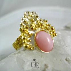 pierścionek z opalem - Pierścionki - Biżuteria