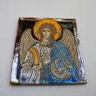 Ceramika i szkło Beata Kmieć,ikona,anioł,ceramika,obraz