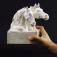 Ceramika i szkło figurka konia,figurka z gliny,rzexba konia,