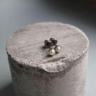 Kolczyki kolczyki srebro perły klasyka minimalizm