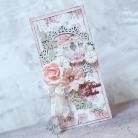 Kartki okolicznościowe romantyczna,ślubna,na ślub,kareta,kwiaty