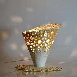 lampa,światło,lampa ceramiczna,art - Ceramika i szkło - Wyposażenie wnętrz