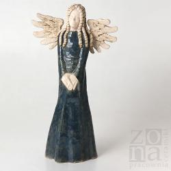 anioł,rzeźba,postać,dekoracja,figurka,prezent - Ceramika i szkło - Wyposażenie wnętrz