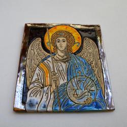 Beata Kmieć,ikona,anioł,ceramika,obraz - Ceramika i szkło - Wyposażenie wnętrz