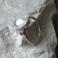 Pierścionki pierścionek z akwamarynem i granatem