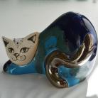 Ceramika i szkło kot,figurka,