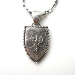 biżuteria patriotyczny,orzeł,wisior,Polska,srebro - Dla mężczyzn - Biżuteria