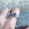 Pierścionki zielony kamień,diopsyd,pierścioneczek