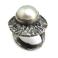 Pierścionki perła,blask,retro,dama,romantyczny,srebrny,babciny