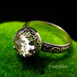 Nehesi,Pierścień,obrączka,srebrny,srebra - Pierścionki - Biżuteria