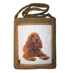 pies,spaniel,wygodna torba,prezent - Na ramię - Torebki