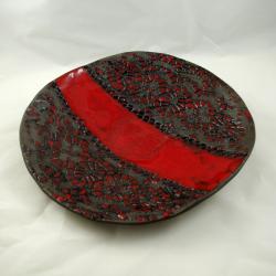 patera,ceramika,turkus,rękodzieło,handmade, - Ceramika i szkło - Wyposażenie wnętrz