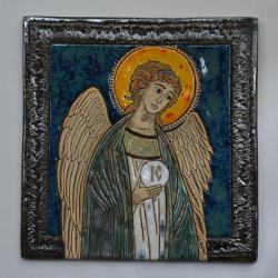 ikona,obraz,anioł,Kmieć,prezent - Obrazy - Wyposażenie wnętrz