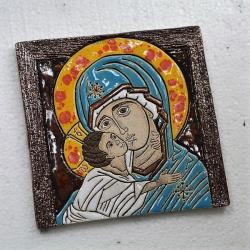 Beata Kmieć,ikona ceramiczna,ikona,obraz - Ceramika i szkło - Wyposażenie wnętrz
