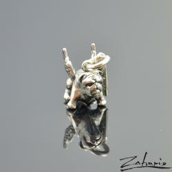 zahario wisior buldog skrzydla bizuteria srebro - Wisiory - Biżuteria