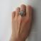 Pierścionki srebrny,pierścionek,z kamieniem księżycowym