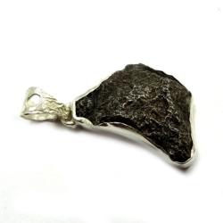 meteoryt,blask,srebrny,okazały,kosmos - Wisiory - Biżuteria
