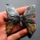 Broszki motyl,czarne srebro,oksydowane,duża broszka
