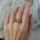 Pierścionki pierścionek z turmalinem rose cut